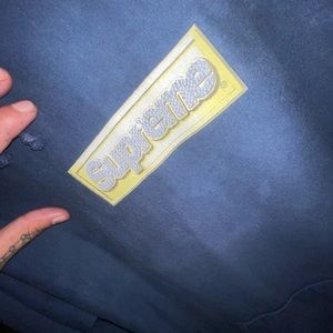 100% authentic supreme “bling” hoodie